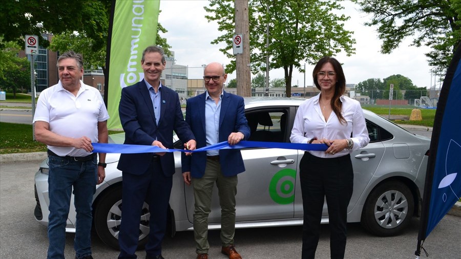 Sainte-Thérèse accueille Communauto sur son territoire