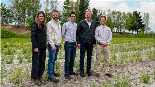 Sable Villeneuve plante 1 million de saules à Terrebonne