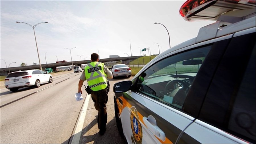 Un total de 222 constats pour vitesse excessive en Outaouais-Laurentides