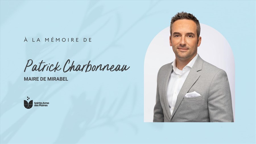 Saint-Anne-des-Plaines rend hommage à Patrick Charbonneau