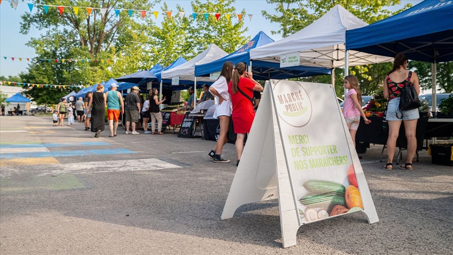 Le marché public de Blainville présent tous les jeudis