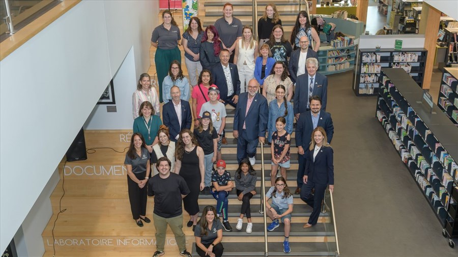 La bibliothèque Paul-Mercier célèbre son dixième anniversaire