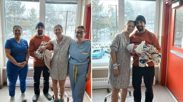 Les premiers bébés de l'année des Laurentides dévoilés