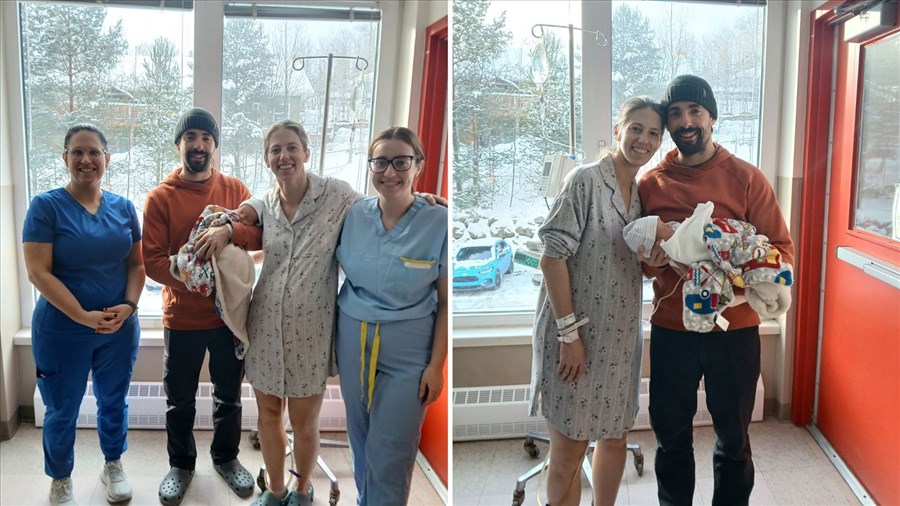 Les premiers bébés de l'année des Laurentides dévoilés