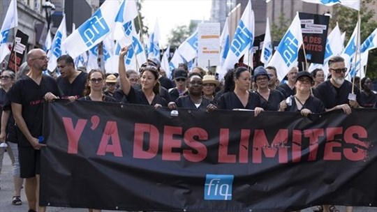 Primes en retard: la FIQ gagne sa cause; Santé Québec devra verser des dommages